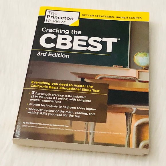 New!Cracking the CBEST Professional Test Prep Book - Picture 3 of 5